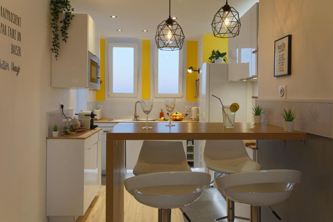 Appartement Nid Panoramique VUE WOW ! SPAdéco - LoungeZEN - Terrasse ensoleillée - arrivée autonome - Netflix - emplacement idéal - Lumineux - rénové à neuf - Wifi Fibre - à Montpellier Extérieur photo
