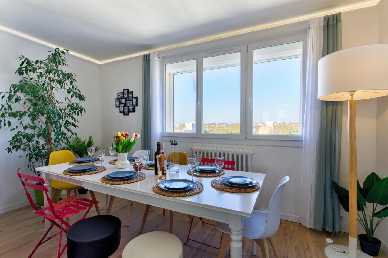 Appartement Nid Panoramique VUE WOW ! SPAdéco - LoungeZEN - Terrasse ensoleillée - arrivée autonome - Netflix - emplacement idéal - Lumineux - rénové à neuf - Wifi Fibre - à Montpellier Extérieur photo