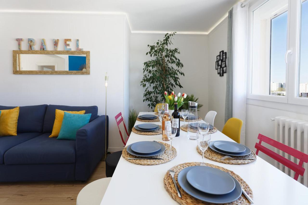 Appartement Nid Panoramique VUE WOW ! SPAdéco - LoungeZEN - Terrasse ensoleillée - arrivée autonome - Netflix - emplacement idéal - Lumineux - rénové à neuf - Wifi Fibre - à Montpellier Extérieur photo