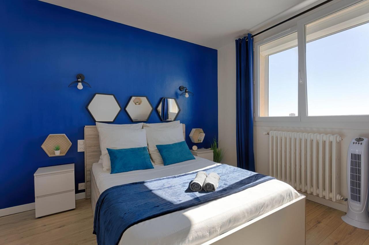 Appartement Nid Panoramique VUE WOW ! SPAdéco - LoungeZEN - Terrasse ensoleillée - arrivée autonome - Netflix - emplacement idéal - Lumineux - rénové à neuf - Wifi Fibre - à Montpellier Extérieur photo