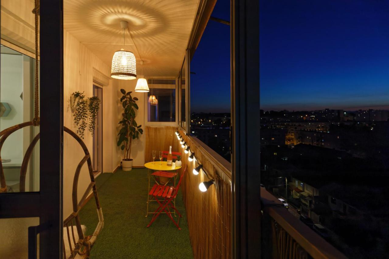 Appartement Nid Panoramique VUE WOW ! SPAdéco - LoungeZEN - Terrasse ensoleillée - arrivée autonome - Netflix - emplacement idéal - Lumineux - rénové à neuf - Wifi Fibre - à Montpellier Extérieur photo